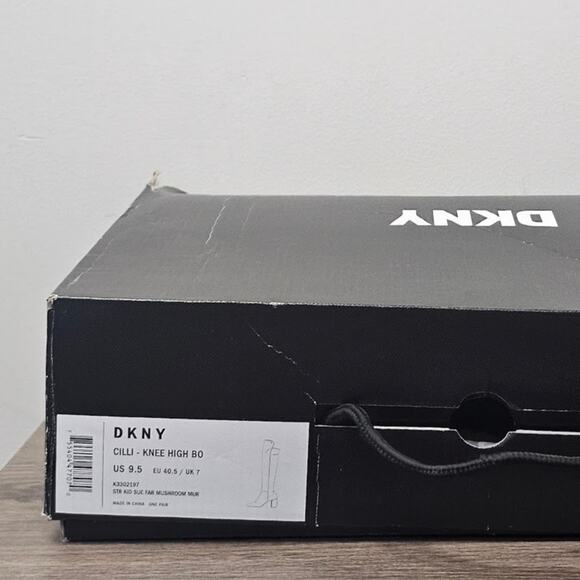 Dkny Women's Cilli Pointed-Toe Over-the-Knee Dress Boots  Size 9.5  Mushroom NWT - Picture 6 of 6